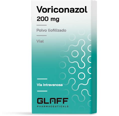 Voriconazol Mg Polvo Liofilizado Vial Glaff Pharmaceuticals