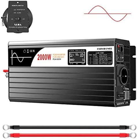 XIJIA 2000W Picco 4000W Inverter Di Potenza A Onda Sinusoidale Pura