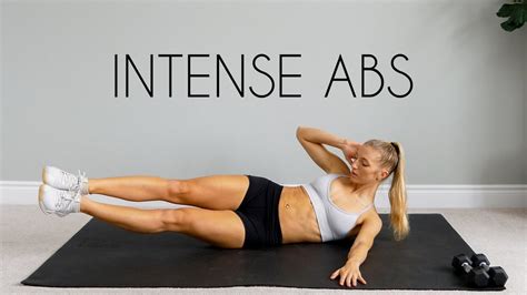 15 Min Intense Total Core Workout No Equipment Youtube