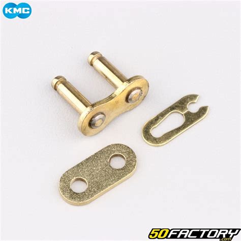 Kmc Gold Reinforced Chain Quick Release Motorcycle Part