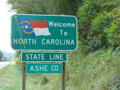 North Carolina - Virginia Border Crossing - Border Crossings on ...