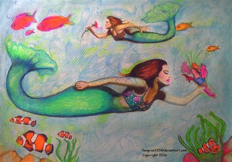 Under The Sea ~ Draw Along by lemgras330 on DeviantArt