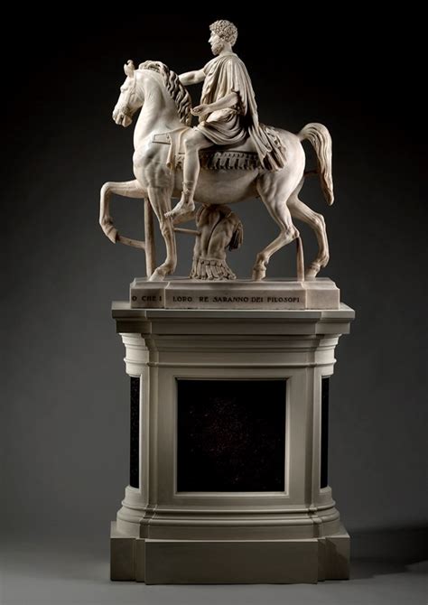 Roman C 1700 C 1790 Equestrian Monument Of Emperor Mar