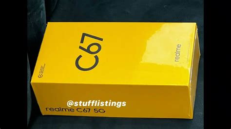 Realme C67 5G Retail Box Image Are Revealed Company Teased The