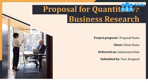 Proposal For Quantitative Business Research Powerpoint Presentation Slides Ppt Free Download