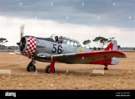 Former Royal New Zealand Air Force Rnzaf North American At C Harvard