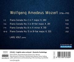 Mozart Piano Sonatas Nos Lars Vogt