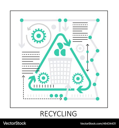 Waste management Royalty Free Vector Image - VectorStock