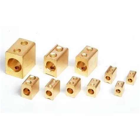 Brass Electric Terminals Connectors Packaging Type Box Nickel Plated