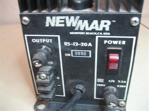 Newmar A Power Supply Voltage Converter Vac To Vdc A