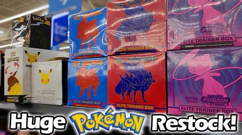 2022 HUGE Card Restock Pokémon Card Hunting YouTube