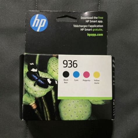 NEW Genuine HP 936 CMYK Original Ink Cartridge 4 Pack 194850740619 EBay