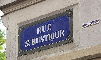 Rue Saint Rustique Paris E