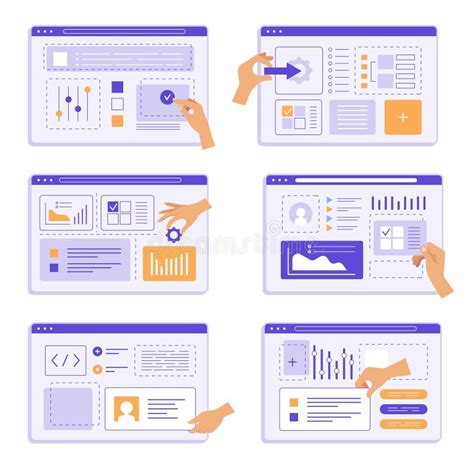 Hands Ui Templates Stock Illustrations 8 Hands Ui Templates Stock