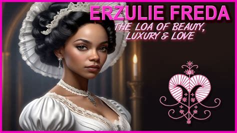 ERZULIE FREDA EZILI FREDA DAHOMEY THE LOA OF BEAUTY LUXURY LOVE