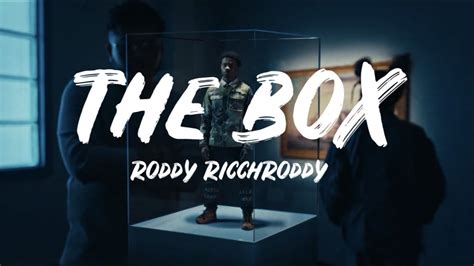 Roddy Ricch The Box Lyrics Youtube