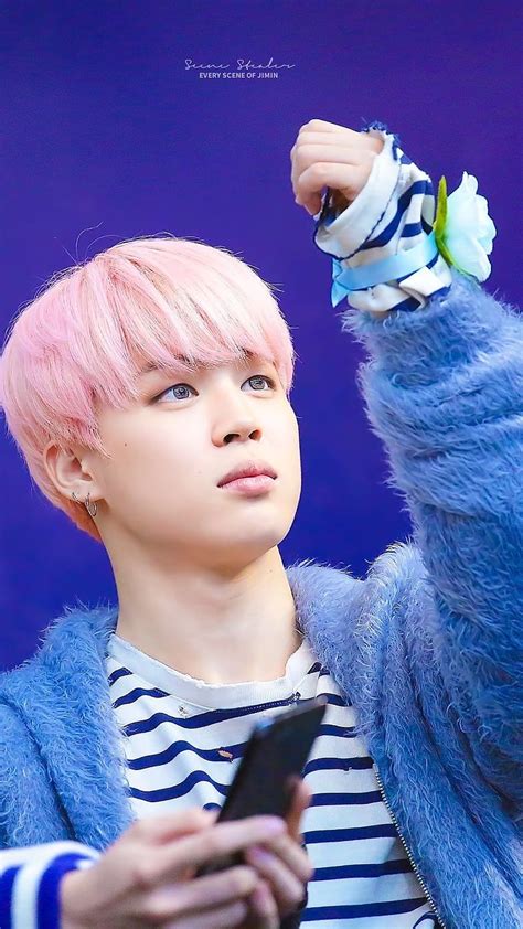 Bts Jimin Cute Jimin With Purple Bg Singer Korean Hd Phone