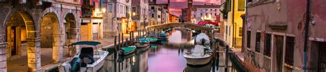 Sunset over Venice 4K wallpaper download