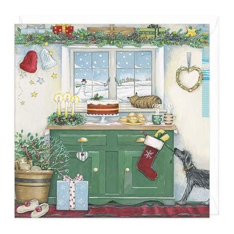 Whistlefish Christmas Card Christmas Kitchen Delivery To Eu Only