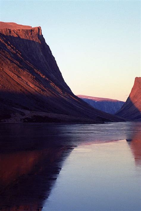 Red Saglek Fjord Torngat Mountains National Park Newfoundland