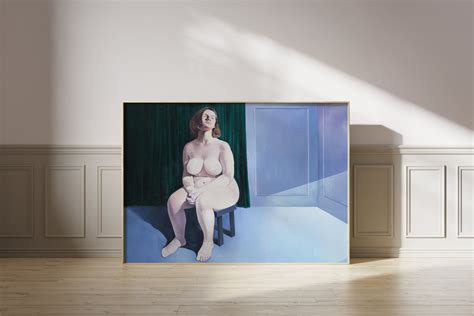 Naked Woman Picture Figure Painting Painting On Canva Modern Wallart