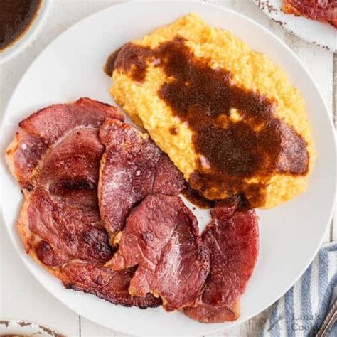 Country Ham With Red Eye Gravy Recipe Lana S Cooking