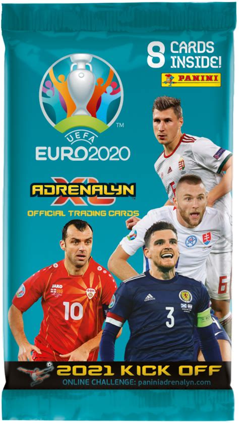 UEFA EURO 2020™ Adrenalyn XL™ 2021 Kick Off official trading cards collection packet 1 - The Fed