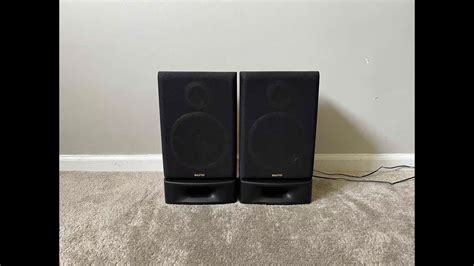 Sanyo Sx D10 Home 2 Way Bookshelf Speakers Youtube