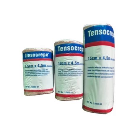 Jual Tensocrepe Ukuran 3 Inch 4 Inch Dan 6 Inch Pembalut Elastis