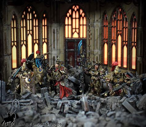 Battle Brush Studios: Showcase: Adeptus Custodes