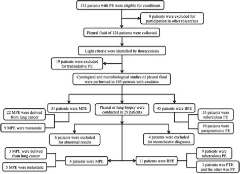 Pathophysiology Of Pleural Effusion In Flow Chart Ponasa