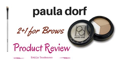 Product Review: Paula Dorf 2+1For Brows + Get A FREE Brow Brush