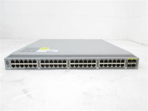 Cisco Nexus N3k C3048tp 1ge 48 X Gigabit And 4x 10gbps Ports Switch Ebay