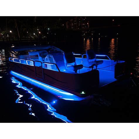 Pontoon Lighting Boat Light Kit 24 Flex Track Led For Pontoon