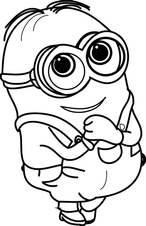 Minion Bob Drawing | Free download on ClipArtMag