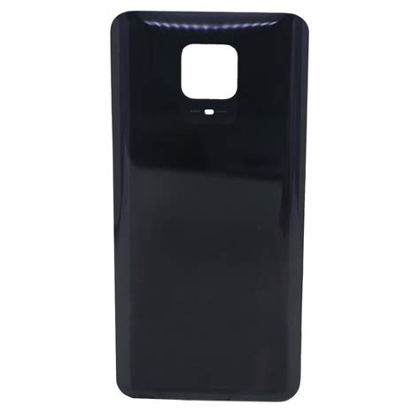 Back Panel Cover For Xiaomi Redmi Note 9 Pro Black Maxbhi