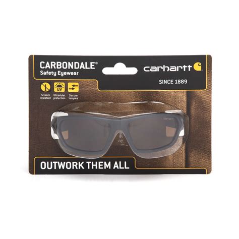 Carhartt Carbondale Anti Fog Safety Glasses Bronze Lens Black Frame 1