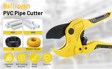 Ofeace Ratchet Type Pvc Pipe Cutter Cuts Up To 1 5 8 Pvc Pipe Cutter Tool Pex Cutter To