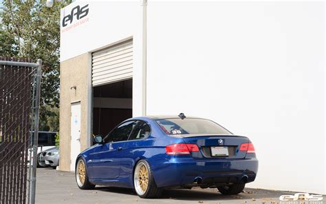 Le Mans Blue Bmw E92 335i Hops On Bbs Lm Wheels Autoevolution