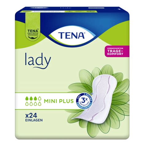 TENA Lady Mini Plus Damenhygiene Einlagen bei leichter Blasenschwäche