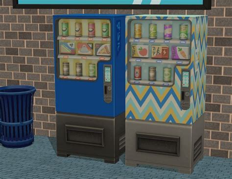 Recolors Of T Snowy Escape Functional Vending Machines Sims Play