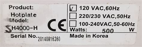 Used Southwest Science H 4000H Hot Plate 7 X 7 Plate For Sale At Chemistry RG Consu