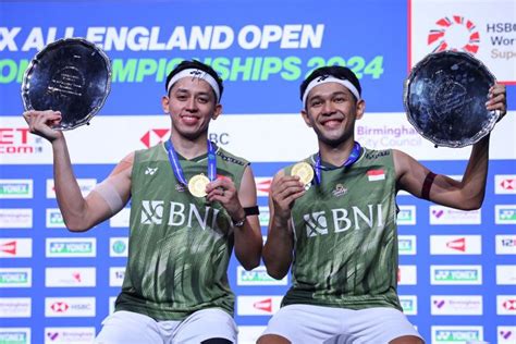 Foto Apresiasi Pbsi Untuk Tim Bulu Tangkis Indonesia Di All England