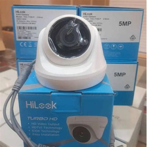 Jual Camera Cctv Mp Indoor Hilook Thc T P Turret Kamera Analog