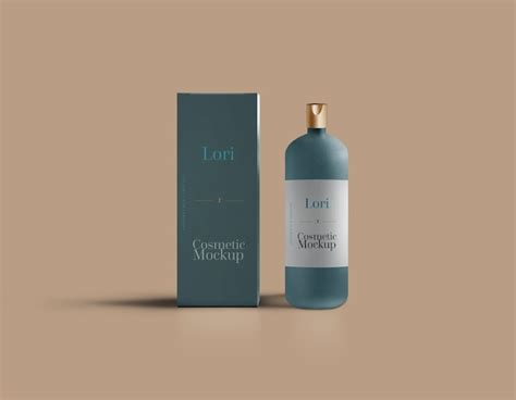 Premium PSD | Cosmetic product mockup