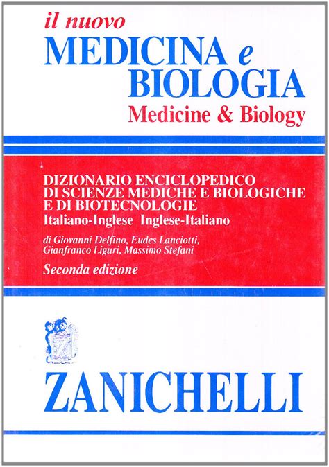 Il Nuovo Medicina E Biologia Medicine Biology Dizionario