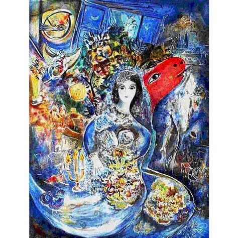 Marc Chagall Bella Lithograph On Paper Priceless Galleries