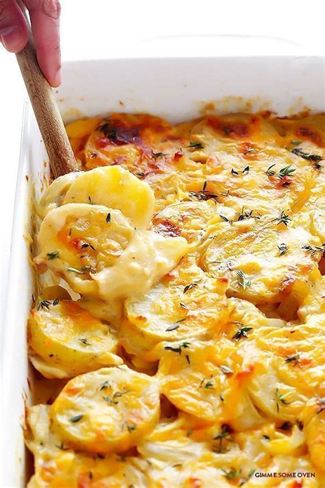 This Scalloped Potatoes Recipe Is Creamy Cheesy And Irresistibly Delicious Yet Its Made