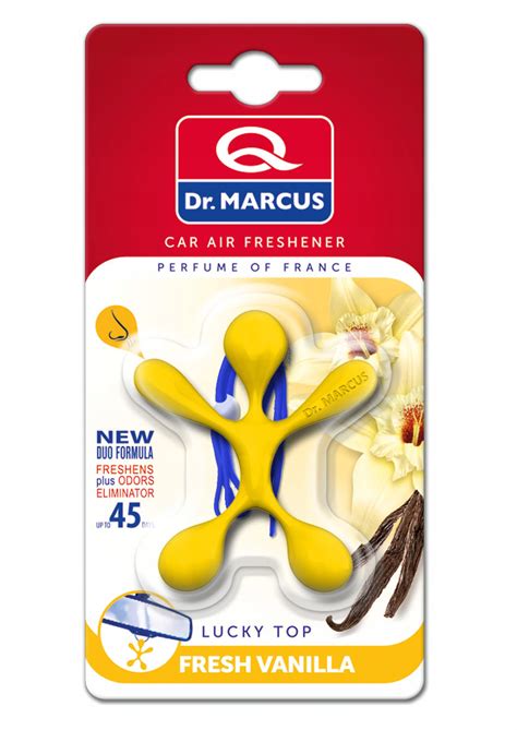 DR.MARCUS ZAPACH DO AUTA LUCKY TOP FRESH VANILLA 5901947074770 za 6 ...