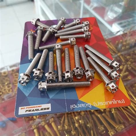 Jual Baut Probolt Stainles Blok Mesin Supra Wave 125 Karisma Kirana